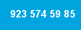 923 574 59 85 923 574 59 85